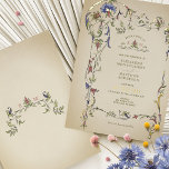 Invitation En Aluminium Mariage vintage de fleurs victoriennes<br><div class="desc">Foil Vintage invitation de mariage victorien dans un design floral, romantique et fantaisiste. Les fleurs victoriennes complètent les polices art déco classiques. Entrez vos informations personnalisées, et vous avez terminé. Si vous souhaitez modifier la conception, cliquez sur le bouton bleu "Customiser". Merci tellement pour considérer mon design pour votre mariage!...</div>
