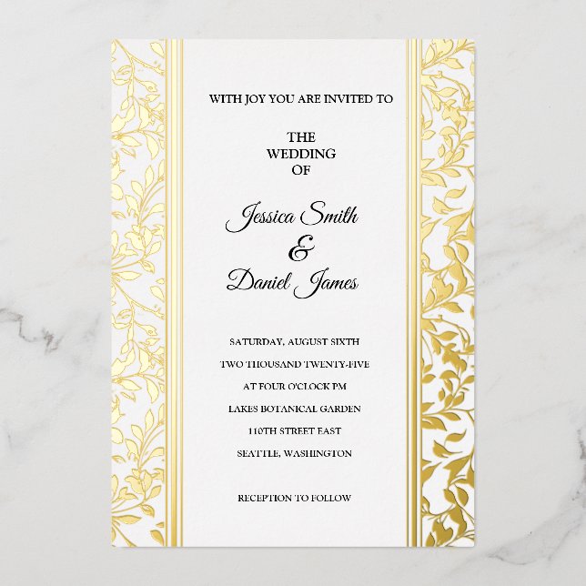 Invitation En Aluminium Mariage viticole (Recto)