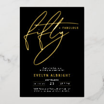 Minimal Fifty et Merveilleux 50 Anniversaire Or