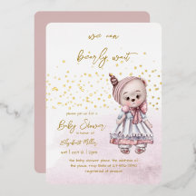 Nous pouvons à peine attendre Baby Girl Shower