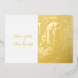 Invitation En Aluminium Nouvelle année nouvelle maison affiche vintage mai