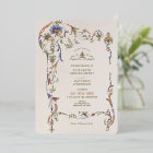 Ornements Floraux Victoriennes de Mariage Vintage