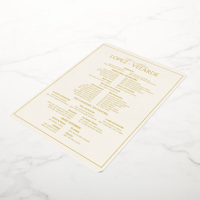 Invitation En Aluminium PAGE mariage ENTOURAGE (Rotation)
