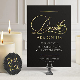 Invitation En Aluminium Panneau de table en aluminium pour mariage "Boisso