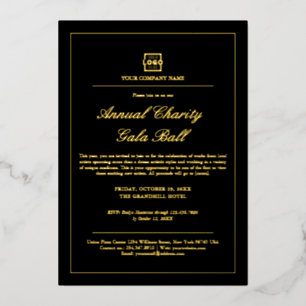 Invitation En Aluminium Parti d'événements d'entreprise personnalisée