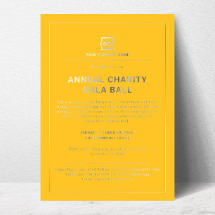 Invitation En Aluminium Parti d'événements d'entreprise personnalisée
