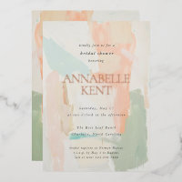 Pastel coloré brillant Fête des mariées d'été du p