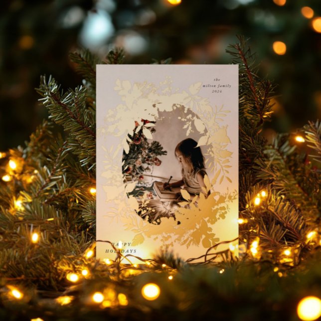 Invitation En Aluminium Photo classique des baies de vacances (Créateur téléchargé)