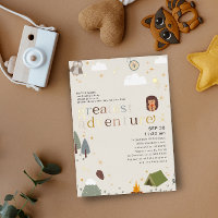 Plus Grande Aventure Baby Shower Or Genre Neutre D