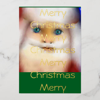 Invitation En Aluminium SantaClause series