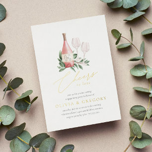 Invitation En Aluminium Soirée de dégustation de vin