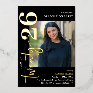 Invitation En Aluminium Soirée de fin d'études photo 225