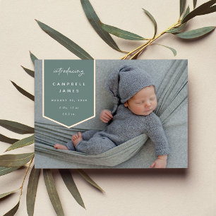 Invitation En Aluminium Superposition de bannière en feuille métallisée   