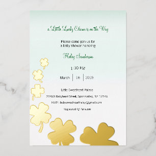Invitation En Aluminium Une petite amulette porte-bonheur arrive Invitatio