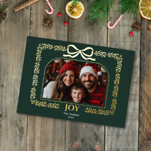 Invitation En Aluminium Vintage Rustic Bow Green Family Photo Frame
