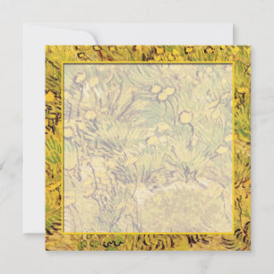 invitation en blanc pour les parties à l'automne