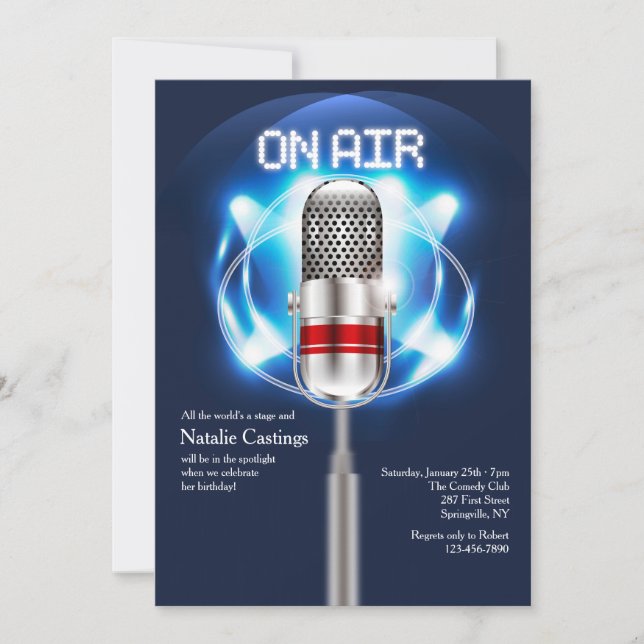 Invitation en direct (Devant)