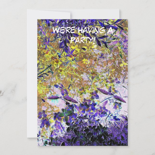 INVITATION EN EAU (Devant)