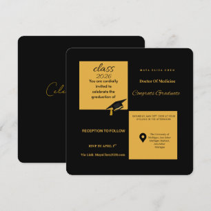 Invitation en faculté de médecine 2026 Elegant S