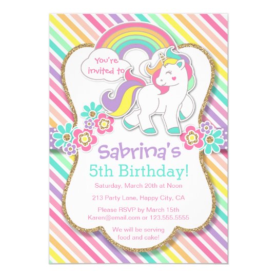 Invitation En Pastel De Fete D Anniversaire De Zazzle Fr