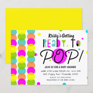 Invitation En route vers une explosion de couleurs modernes p