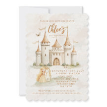 🏰 ✨ Enchanted Castle Princess 1er anniversaire In