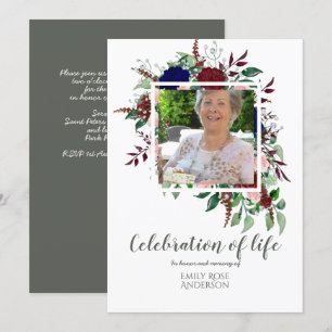 Invitation Enchanter la CÉLÉBRATION de LIFE PHOTO Memorial