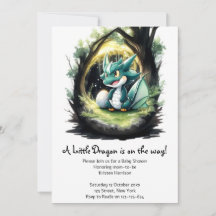 Enchanter le Baby shower Dragon
