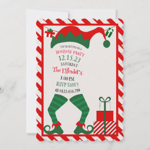 Invitation Enchanter l'invitation de la fête de Noël