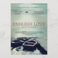 ENDLESS LOVE, affiche style film