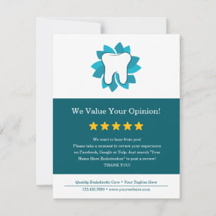 Invitation Endodontie modifiable Demandez des avis!