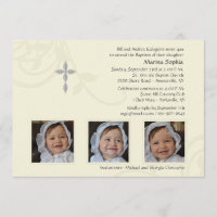 Invitation ene ivoire de photo de splendeur