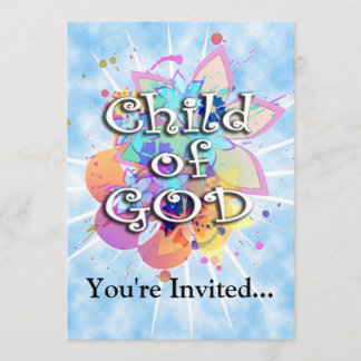 Invitation Enfant de Dieu, Pastel