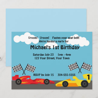 Invitation Enfants emballant la fête d'anniversaire