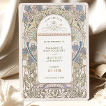 Invitation Enregistrer la date Art Nouveau Vintage par Mucha<br><div class="desc">Art Nouveau Vintage Sauvegardez la Date Cartes mariages d'Alphonse Mucha dans un design floral, romantique et fantaisiste. Les fleurs victoriennes complètent les polices art déco classiques. Entrez vos informations personnalisées, et vous avez terminé. Si vous souhaitez modifier la conception, cliquez sur le bouton bleu "Customiser". Merci tellement pour considérer mon...</div>
