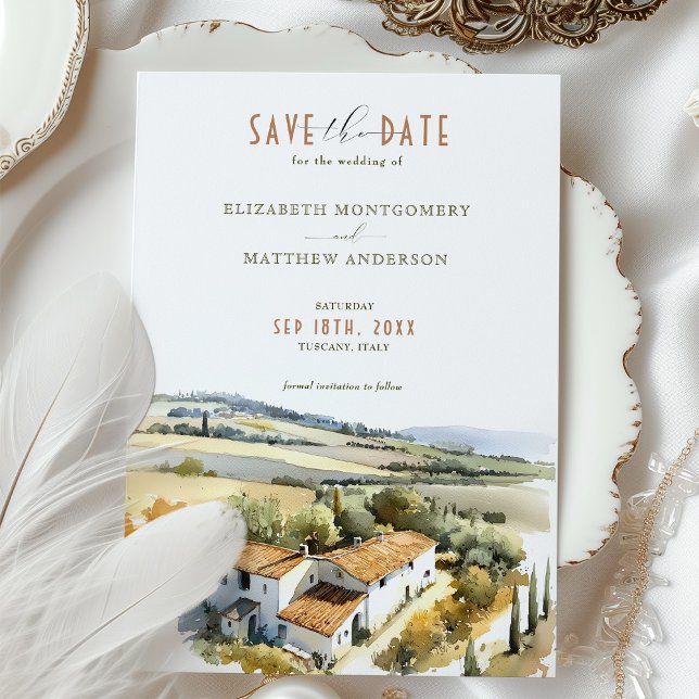 Invitation Enregistrer La Date Pays Relais & Spa Le Capanne (Créateur téléchargé)