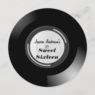 Invitation Enregistrer le Sweet sixteen d'album