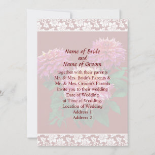 Invitation Ensemble d'invitation de mariage Dahlia Kidds Clim