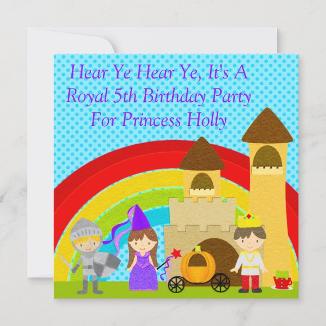 Invitation Entendez-vous, c'est un parti royal CSTM (Devant)