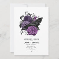 Enterrement de vie de jeune fille gothique floral