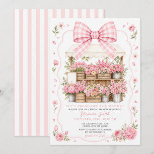 Invitation Enterrement de vie de jeune fille Rose Elle est Fr