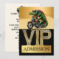 Entrée VIP à la fête du rassemblement de motards