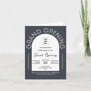 Invitation Entreprise moderne Grand Ouverture