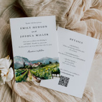Entreprise vinicole rustique tout en un Mariage