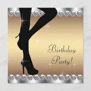 Invitation Entrer dans la fête d'anniversaire