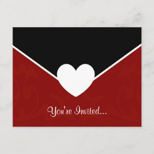 Invitation Enveloppe de la Saint-Valentin