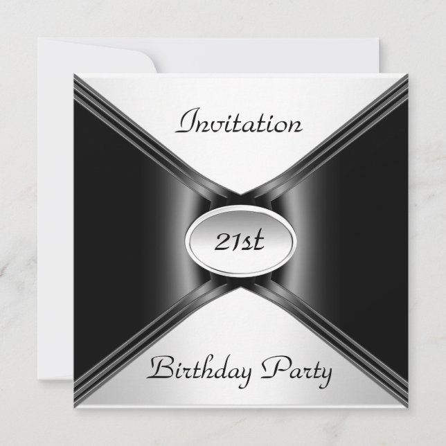 Invitation Enveloppe d'invitation pour tout anniversaire (Devant)