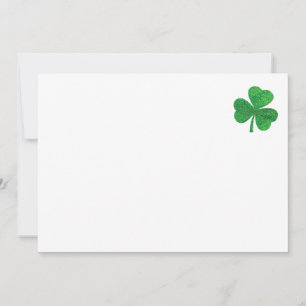 Invitation Enveloppes de la Saint-Patrick - Lucky Shamrock Gr