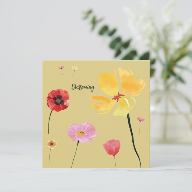 Invitation Épanouissement (Debout devant)