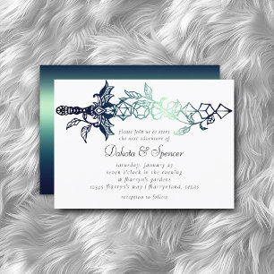 Invitation Épée RPG   Jeu de plateau Imaginaire à feuilles tu